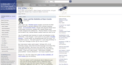 Desktop Screenshot of econlog.econlib.org