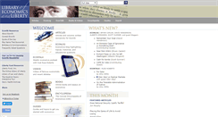 Desktop Screenshot of dev.econlib.org