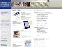 Tablet Screenshot of econlib.org